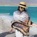 Bohemian ethnic style beach shawl lightweight sunscreen scarf for women vacation travel boho wrap - Flying Maple Leaf - Black / 180*90