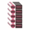 Fragile warning stickers labels roll for shipping and mailing packages safely and securely. - YSTZ-01