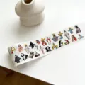Christian Jesus decorative stickers roll detail, religious faith sticker roll for crafts - Jesus Theme / 480 Stickers per Roll