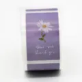 Purple daisy adhesive sticker roll thank you seal label for gift packaging decor 500pcs - CT-08 / 5x3cm 200 Stickers