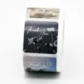 Thank You square sticker roll for gift box packaging, decorative sealing adhesive label. - CT-17 / 3x3cm 300 Stickers