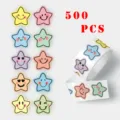 500tmx rollo aftokolita asteri me charoumeno prosopo gia paidia kai cheirotechnies - CX-286A