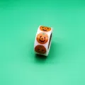 Halloween pumpkin sticker roll adhesive labels for festival gift craft party decoration - Pumpkin Expression (WSJ-13.2) / 500 Pieces/Pack (2.5cm)