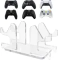 Klarer Acryl Gamepad Ständer Tischhalterung Halter für PlayStation und Xbox Controller. - 4-in-1-Spielständer