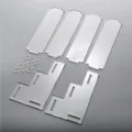 Transparent acrylic 3-tier step display stand parts kit for figures and cupcakes. - Tiered Display Riser / 1 Piece/Pack