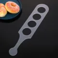 Transparant acryl bierproeverij paddle sjabloonhulpmiddel met vier handige gaten DIY. - Stijl B