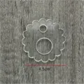 Transparenter Acryl Kreuzstich Zahnseide Organizer 4.5cm Nähgarn Spule DIY Handwerk Werkzeug - 10 Stück Typ I