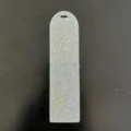 Marcapáginas de acrílico con purpurina en blanco colgante DIY adorno colgante brillante. - Estilo A color iridiscente
