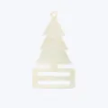 Unfinished Wooden Christmas Tree DIY Blank Money Holder Hanging Ornament for Party Decor - Christmas Tree / 1 Piece Pack