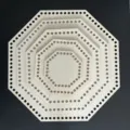 Natural wood octagonal crochet basket base DIY craft bag bottom blank for handmade weaving. - Square / Five-Piece Set