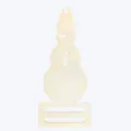 Unfinished wooden snowman blank DIY craft ornament with base for painting party decor - Snowman / 1 Piece Pack