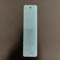 Marcapáginas en blanco de acrílico con purpurina azul claro accesorio colgante DIY. - Azul claro estilo B