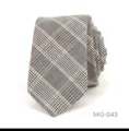 Men's slim plaid tie business casual formal necktie fashionable suit accessory 6cm - Plaid Style (MG-043)