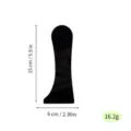 Black acrylic ceramic shaping tool pottery clay carving scraper with size dimensions 15cm - Black No. 26