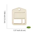 Wooden cross stitch thread holder DIY sewing floss bobbins organizer set for craft - Style G 50 Pieces