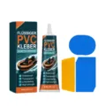 Flüssiger PVC Kleber Reparaturset mit Flicken und Tubenkleber für Schlauchboote und Pools. - 60ml Set