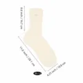 Hölzernes Socken-Spannbrett Strickwerkzeug Form mit Grösse 44 45 und detaillierten Maßen. - 44-45