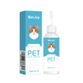 EelJoy pet ear wash cleaner for cats and dogs 120ml gentle ear hygiene care liquid pet supplies - 120ml