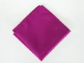 Pañuelo de bolsillo elegante para hombre a rayas finas para traje de boda de negocios formal. - Pañuelo de bolsillo · Púrpura rosa