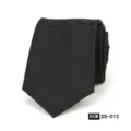 Corbata de hombre clásica negra paisley de negocios boda corbata formal ancho 8cm elegante - DS-013