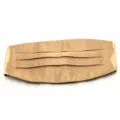 Men satin cummerbund formal dress tuxedo accessory champagne color waist belt for party - Champagne