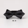 Stilvolle Herren Spitzfliege mit Webtextur, ideal für Hochzeiten, Bräutigam und formelle Anlässe. - NO.28