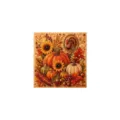 Autumn pumpkin turkey diamond painting kit, cozy DIY bead art decor for home decor. - Pumpkin Ball