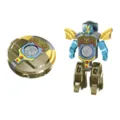 Transforming robot fidget spinner toy, 2-in-1 stress relief toy for kids and adults. - Gold