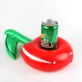 Aufblasbarer Fruchtbecherhalter PVC Getränkehalter für Schwimmbad Party Strand - Apfel-Getränkehalter