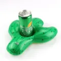 Aufblasbarer Kaktus Getränkehalter PVC Wasser Schwimmende Tasse Matte für Party - Kaktus-Getränkehalter