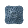Filtre Evier Silicone Attrape Cheveux Bonde Douche Anti Colmatage Salle De Bain Cuisine - Bleu
