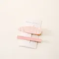 Pink acrylic hair clip set, cute geometric side barrette and hairpin for sweet daily style. - 2#