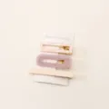 3-piece hair clip set acrylic geometric side clips fashion hair accessories for women girls - 3#