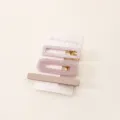 Acrylic hairpin set of 3 elegant hair clips for women and girls daily styling accessory. - 6#