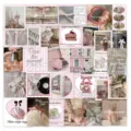 Ballet-core aesthetic pink decorative waterproof stickers for laptop, phone, and guitar DIY use. - Ballet Style