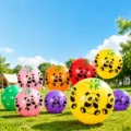 36 inch giant cartoon panda latex balloon, thickened explosion-proof outdoor toy for kids. - Mixed Panda Styles / 1 Piece/Pack