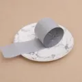 Silver crepe paper roll for party background wall decoration, width 4.5cm length 22m - Silver
