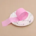 Pink crepe paper roll for party decoration, 4.5cm wide and 22m long for crafting use. - Light Pink