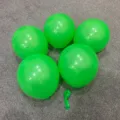 Green latex balloons thick forest style dark green avocado green for party decoration 5pcs - 10 Inch 100 Pcs Pack / Matte Green