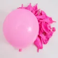 Pink link balloons for party decoration, latex tail balloons for balloon arch decoration. - Pink