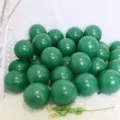 Retro dunkelgrüne Luftballons Variante, ideal für Party Dekoration und Schulzimmer Gestaltung. - 10-Zoll Dunkelgrüne Luftballons, 100 Stück