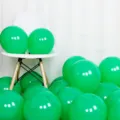 Thickened matte green balloons 10 inch for wedding birthday party background decoration supplies - Matte Green