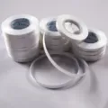 Nastri bianchi sottili in rotoli per legare palloncini confezioni regalo festa decorazione - Nastro Semplice / 10 Metri / Bianco