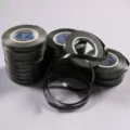 Rotoli di nastro nero lunghi 10m per corde di palloncini confezioni regalo decorazione festa - Nastro Semplice / 10 Metri / Nero