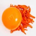 Orange tail balloons latex balloons party decoration linking balloon set bright color - Orange