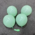 Avocado green latex balloons set, thick party decoration balloons for celebration use. - Macaron Green