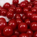 10 inch thick double layer pomegranate red balloons for wedding party decoration 100pcs - Double-Layer Pomegranate Red Round Balloons (Pack of Approx. 50)