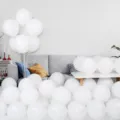 12 inch matte white round balloons 100 pack for birthday party wedding decoration setup - 12 Inch 100 Pcs Pack / Matte White