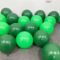 Thickened green latex balloons set forest style avocado green balloons for party decor - Dark Green + Matte Green