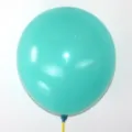 Teal Matte Balloon Solid Color Latex Balloon Party Decoration Birthday Wedding Decor - 10 Inch Tiffany Blue 100 Pieces/Pack / Teal Blue